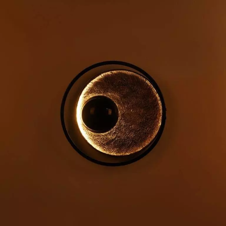 Order eliante-wall-light-golden-flush-mount-corded-metal-electric-power ELIANTE Wall Light Golden Flush Mount Corded Metal Electric Power