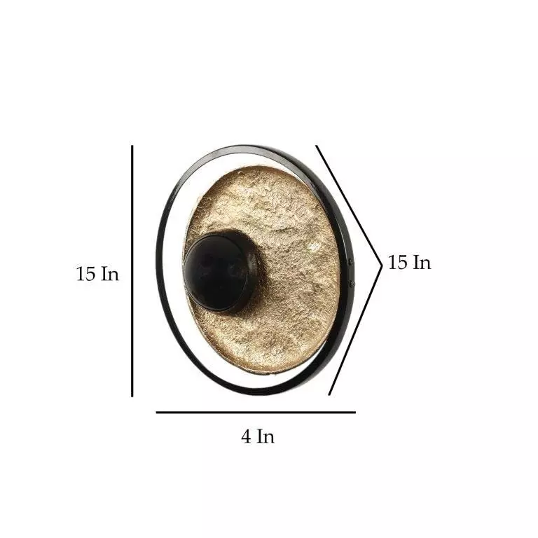 Offer eliante-wall-light-golden-flush-mount-corded-metal-electric-power ELIANTE Wall Light Golden Flush Mount Corded Metal Electric Power