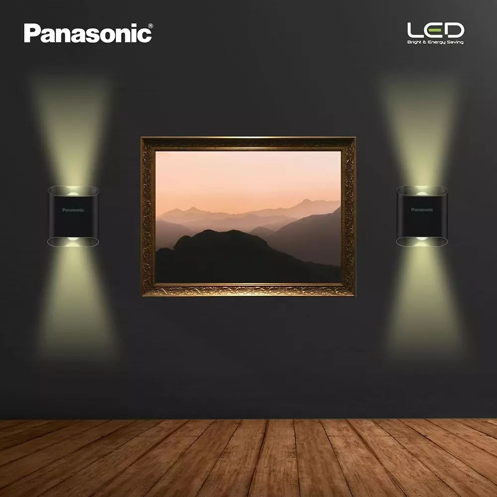 Buy panasonic-led-up-downlight-6-w-cool-white-pudm02067 Panasonic LED Up Downlight 2 Way 6 W Cool White, PUDM02067