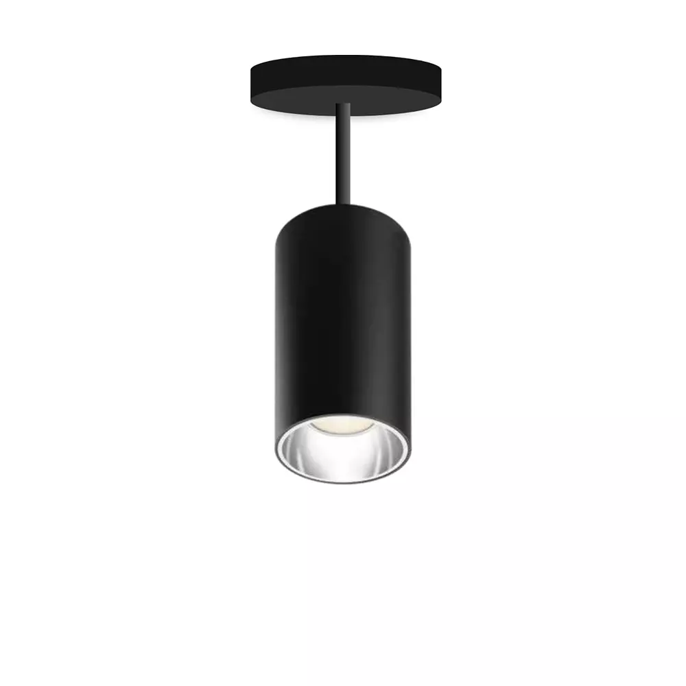 Buy panasonic-round-cob-led-downlight-12-w-cool-white-pdhm02127 Panasonic Cob LED Downlight Cylindrical Surface 12 W Cool White Silver Reflector, PDHM02127