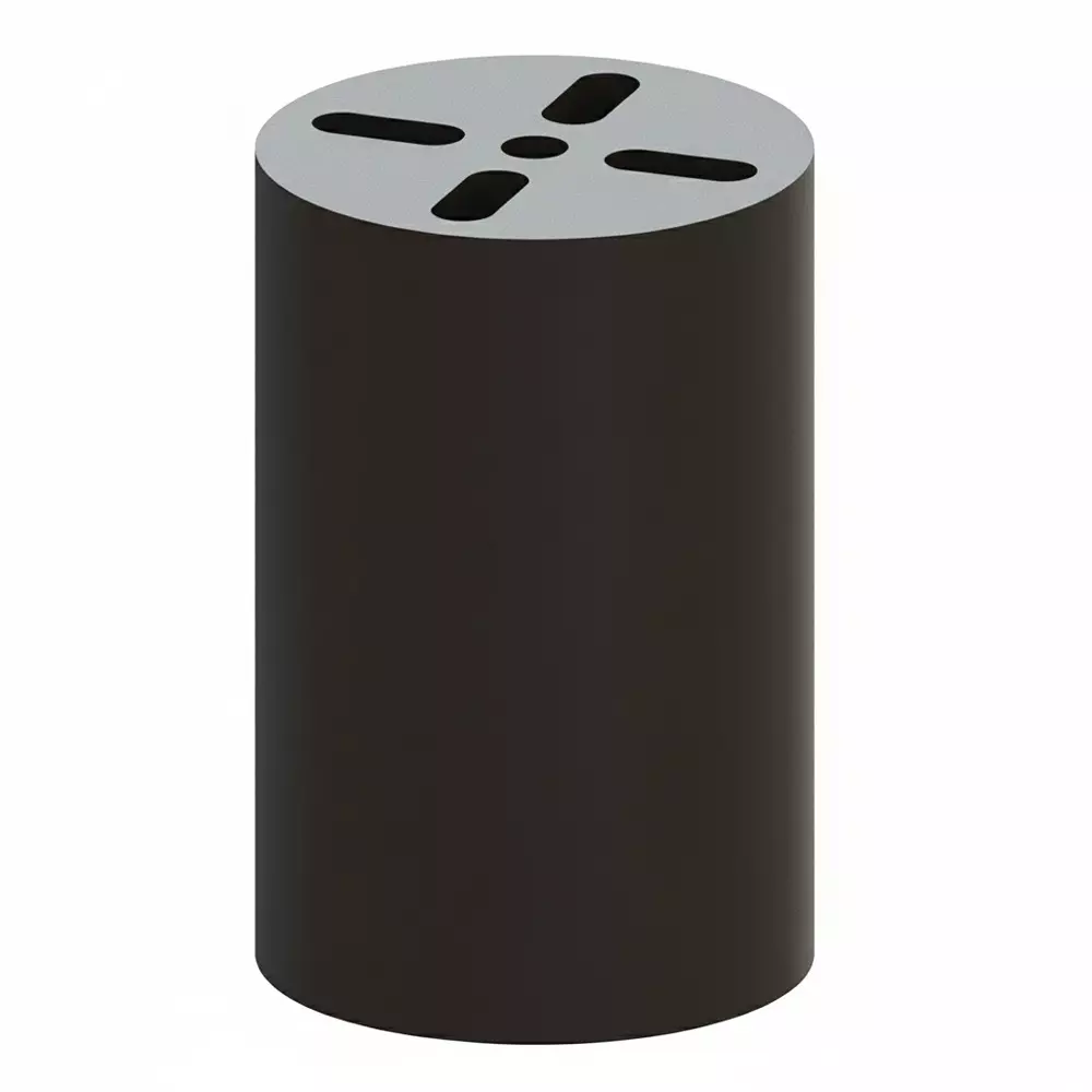 ESSENTRA COMPONENTS LED Spacers Polyvinyl Chloride (PVC) T-1 3/4 (5 mm) LED Size Black, LEDM-3-09 ESSENTRA COMPONENTS LED Spacers Polyvinyl Chloride (PVC) T-1 3/4 (5 mm) LED Size Black, LEDM-3-09