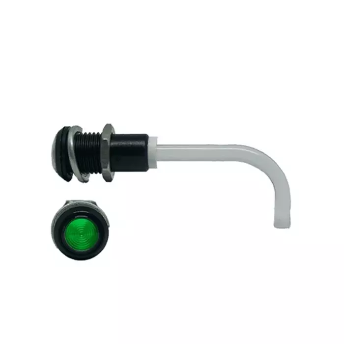 BIVAR Panel Mount Right Angle LED Light Pipe Green Round Lens, RHD-0700-3500-F9PZG67PR (Pack of 100 Pcs) BIVAR Panel Mount Right Angle LED Light Pipe Green Round Lens, RHD-0700-3500-F9PZG67PR (Pack of 100 Pcs)