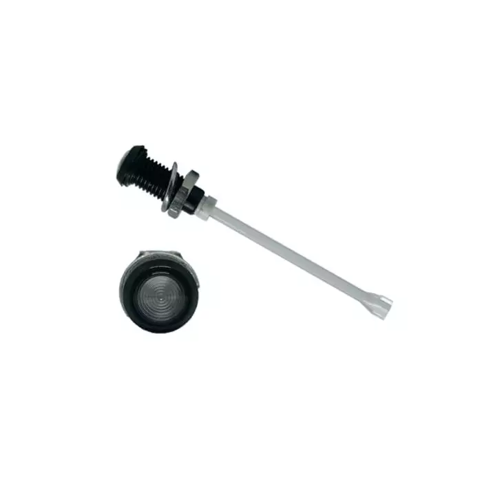 BIVAR Panel Mount Vertical LED Light Pipe Clear Round Lens, RHD-1660-F6PZ67PR BIVAR Panel Mount Vertical LED Light Pipe Clear Round Lens, RHD-1660-F6PZ67PR