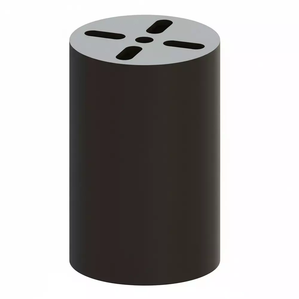 ESSENTRA COMPONENTS LED Spacers Polyvinyl Chloride (PVC) T-1 3/4 (5 mm) LED Size Black, LEDM-3-21 ESSENTRA COMPONENTS LED Spacers Polyvinyl Chloride (PVC) T-1 3/4 (5 mm) LED Size Black, LEDM-3-21