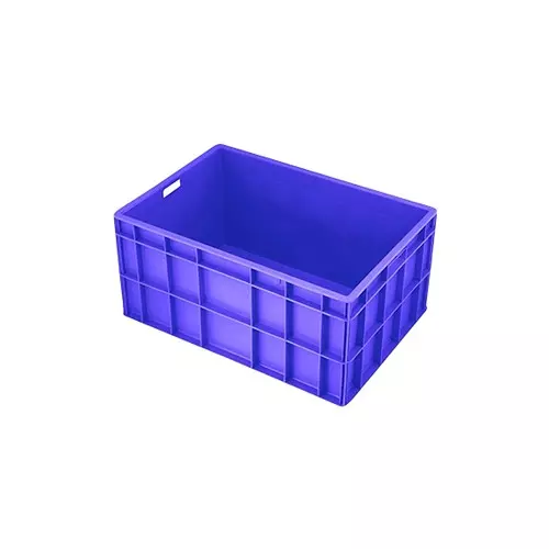 SUPREME JUMBO Series Crates Complete Closed with Handle Bottom 650X450X315 mm Plastic Blue, SCH 654531 SUPREME JUMBO Series Crates Complete Closed with Handle Bottom 650X450X315 mm Plastic Blue, SCH 654531