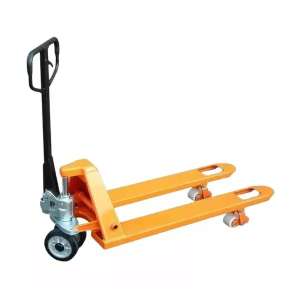 Buy hartley-hand-pallet-truck-3000-kg-load-capacity-alloy-steel-4-wheel-nylon-orange-ns-hpt-3t Hartley Hand Pallet Truck 3000 Kg Load Capacity Alloy Steel 4 Wheel Nylon Orange, NS HPT-3T