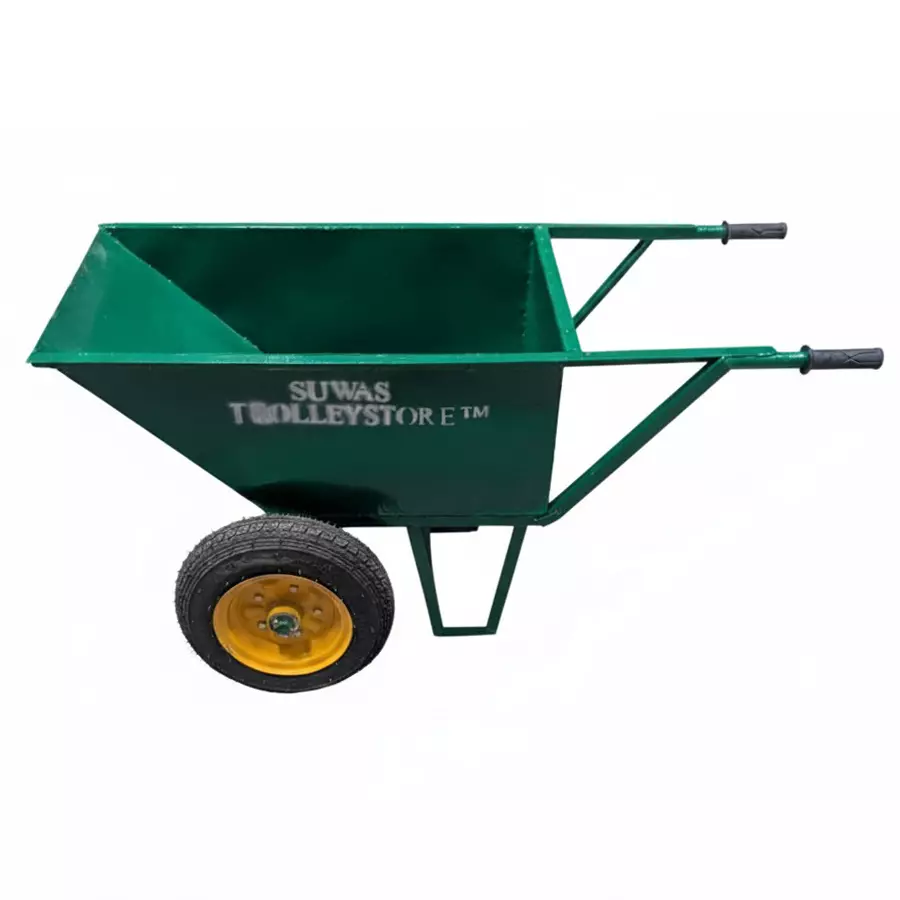 Best suwas-trolley-store-160-kg-green-barrow-trolley-su-barrowt-001 SUWAS TROLLEY STORE 160 Kg Green Barrow Trolley, SU-BARROWT-001
