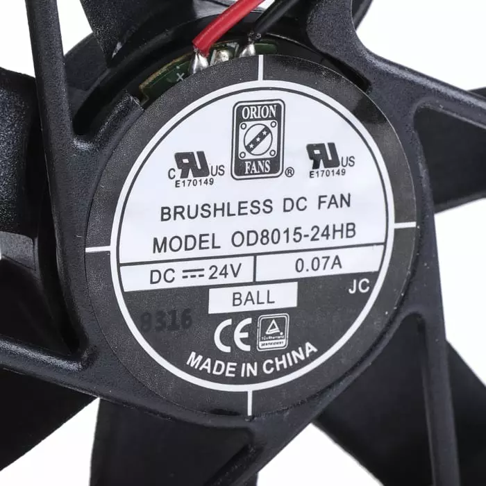 Product rs-pro-46-w-24-v-dc-axial-fan-5415277 RS PRO 4.6 W 24 V DC Axial Fan 5415277