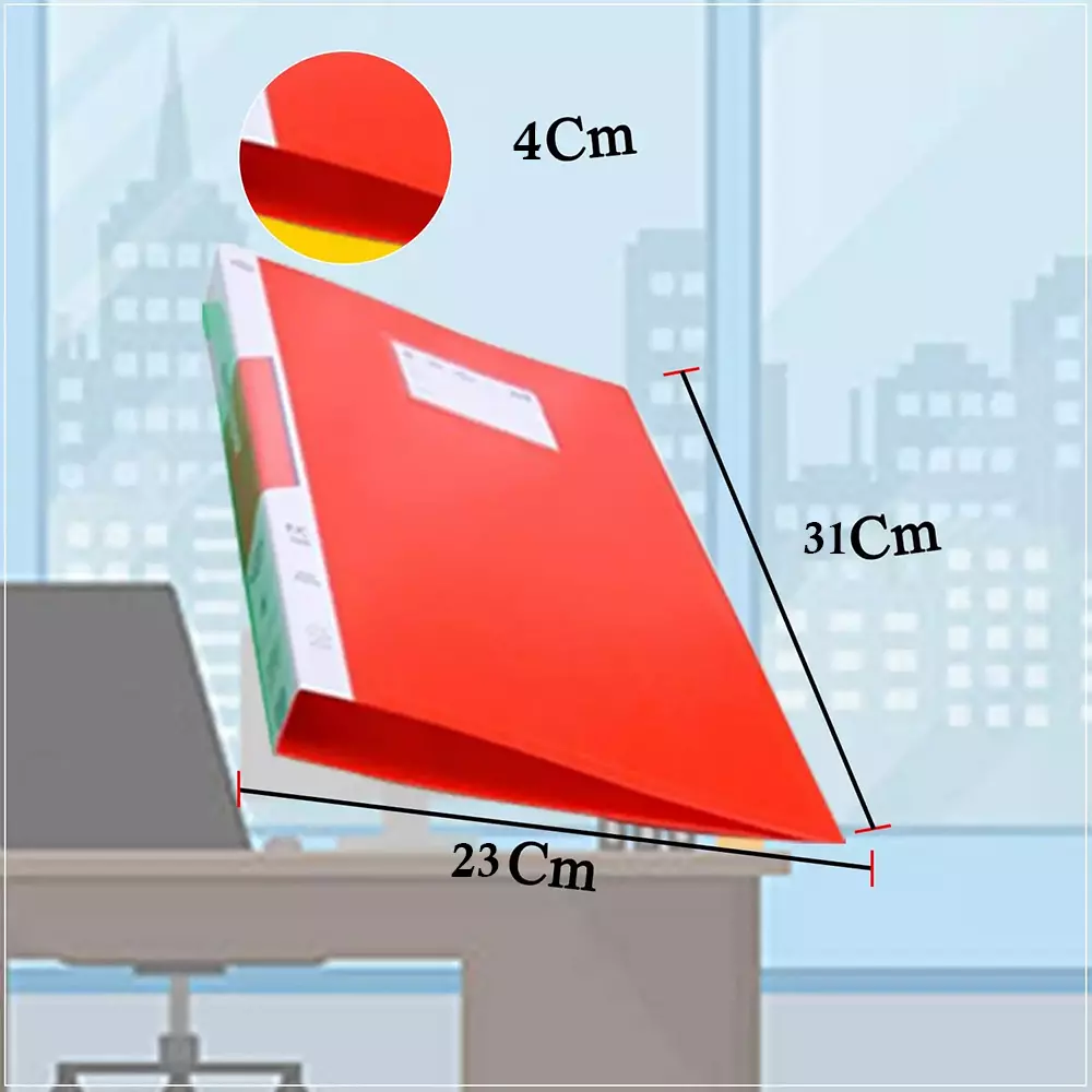 Best generic-assorted-color-plastic-ring-binder-file-pack-of-20 GENERIC Assorted Color Plastic Ring Binder File (Pack of 20)