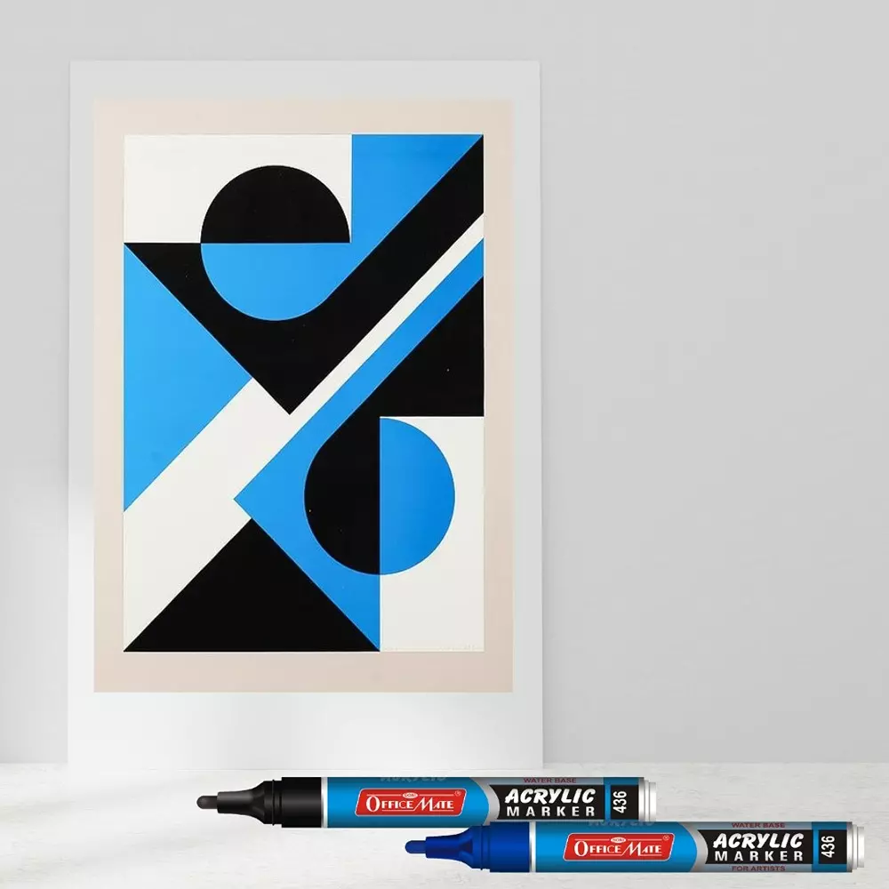 Best soni-office-mate-regular-acrylic-paint-marker-45-mm-bullet-tip-water-based-ink-fade-resistant-multicolor-pack-of-5 Soni Office Mate Regular Acrylic Paint Marker 4.5 mm Bullet Tip Water Based Ink, Fade Resistant, Multicolor (Pack of 5)