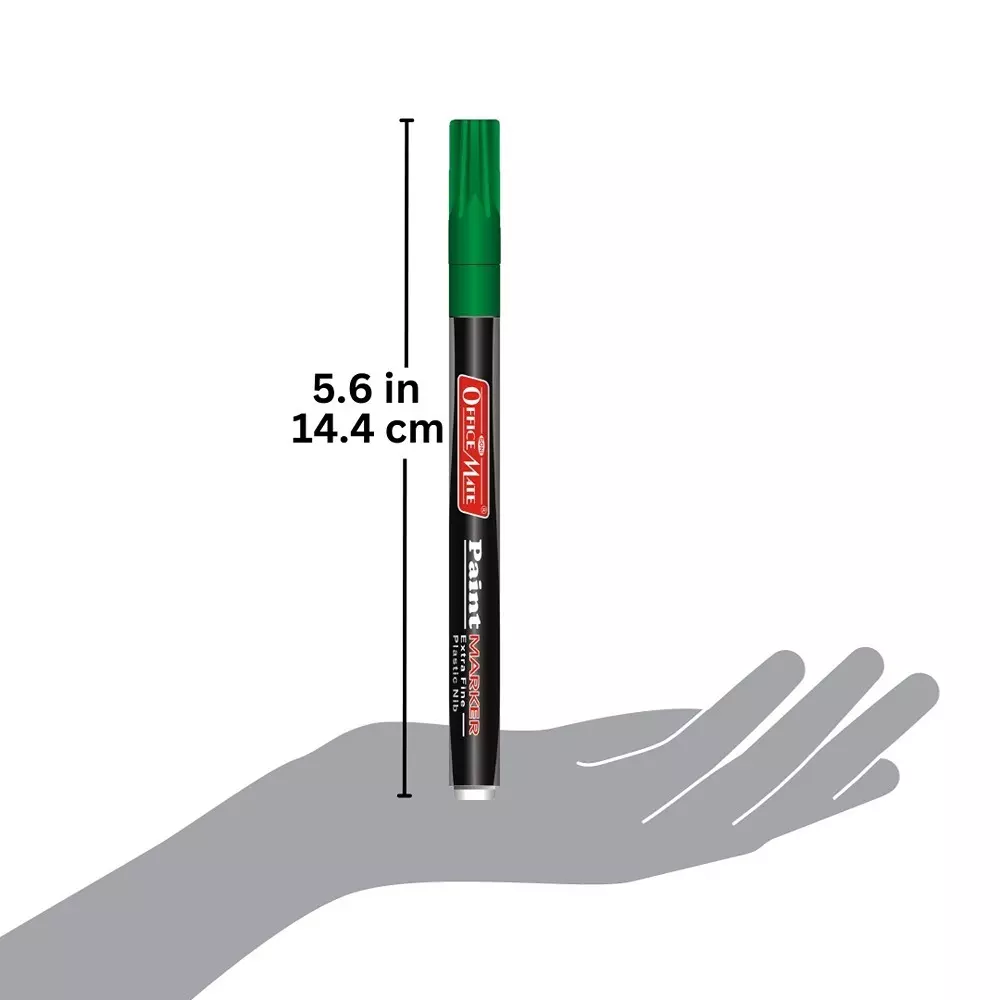 Shop soni-office-mate-fine-tip-paint-marker-305-mm-bullet-tip-multi-surface-oil-based-non-toxic-ink-for-diy-crafts-art-projects-multicolor-pack-of-4 Soni Office Mate Fine Tip Paint Marker 3.05 mm Bullet Tip Multi-Surface, Oil-Based, Non-Toxic Ink for DIY, Crafts & Art Projects, Multicolor (Pack of 4)