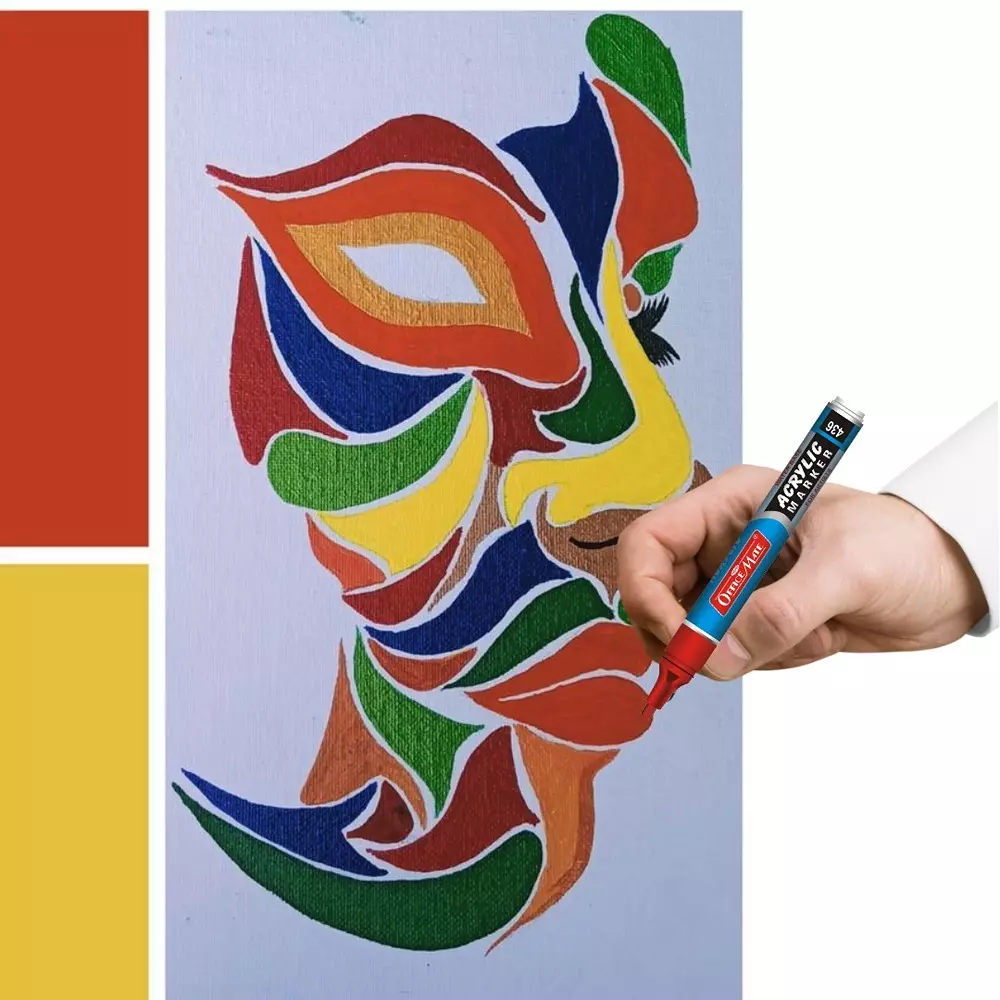 Best soni-office-mate-regular-acrylic-paint-marker-45-mm-bullet-tip-water-based-ink-fade-resistant-for-canvas-paper-glass-more-multicolor-pack-of-8 Soni Office Mate Regular Acrylic Paint Marker 4.5 mm Bullet Tip Water Based Ink, Fade Resistant for Canvas, Paper Glass & More, Multicolor (Pack of 8)