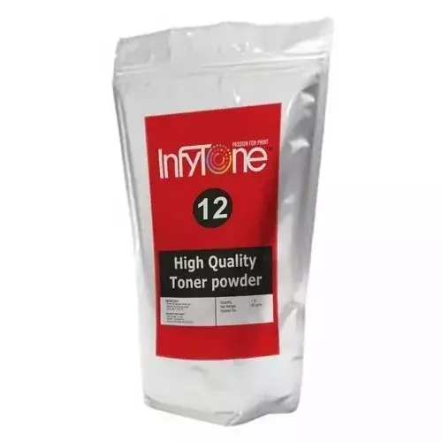 GENERIC 12A Toner Powder Black 1 Kg (Pack of 2) for Laser Printers and Photocopiers GENERIC 12A Toner Powder Black 1 Kg (Pack of 2) for Laser Printers and Photocopiers