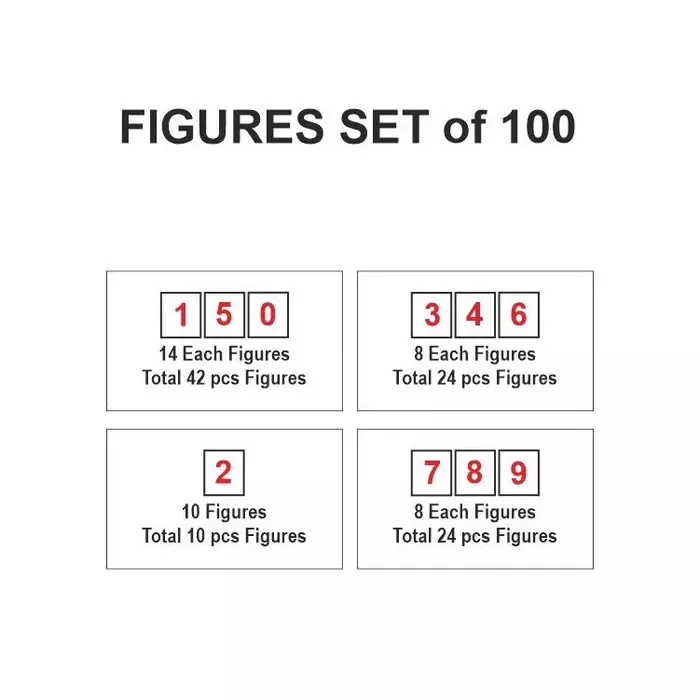 Product alkosign-36mm-golden-color-english-figures-for-grooved-felt-board-asf-g-36 Alkosign 36mm Golden Color Figures For Grooved Felt Board ASF-G 36