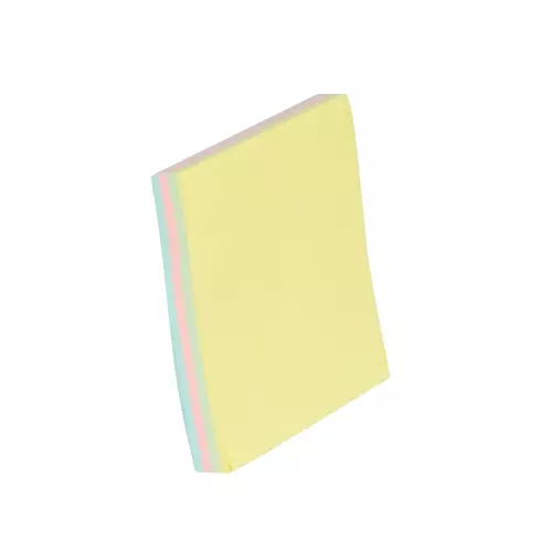 Best worldone-self-sticky-notes-75x50-mm-square-wps002 Worldone Self Sticky Notes Assorted Color 75x50 mm Square, WPS002