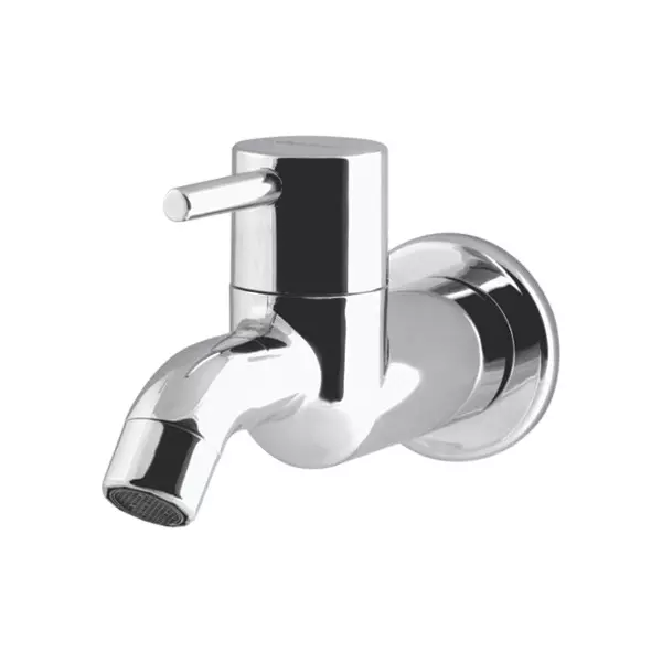 SUPREME Aquatic Chrome Series Bib Tap Quarter Turn Wall Mount, Silver SUPREME Aquatic Chrome Series Bib Tap Quarter Turn Wall Mount, Silver