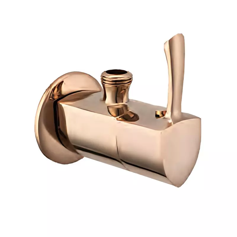 Somany Angle Valve French Collection Arizona Series Rose Gold Finish Metal Body Wall Mount, 272211400091 Somany Angle Valve French Collection Arizona Series Rose Gold Finish Metal Body Wall Mount, 272211400091