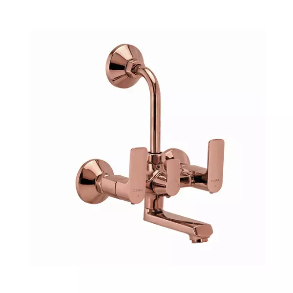 CERA Chelsea Three Lever Wall Mount Wall Mixer Antique Copper for Overhead Shower, F1016401AC CERA Chelsea Three Lever Wall Mount Wall Mixer Antique Copper for Overhead Shower, F1016401AC