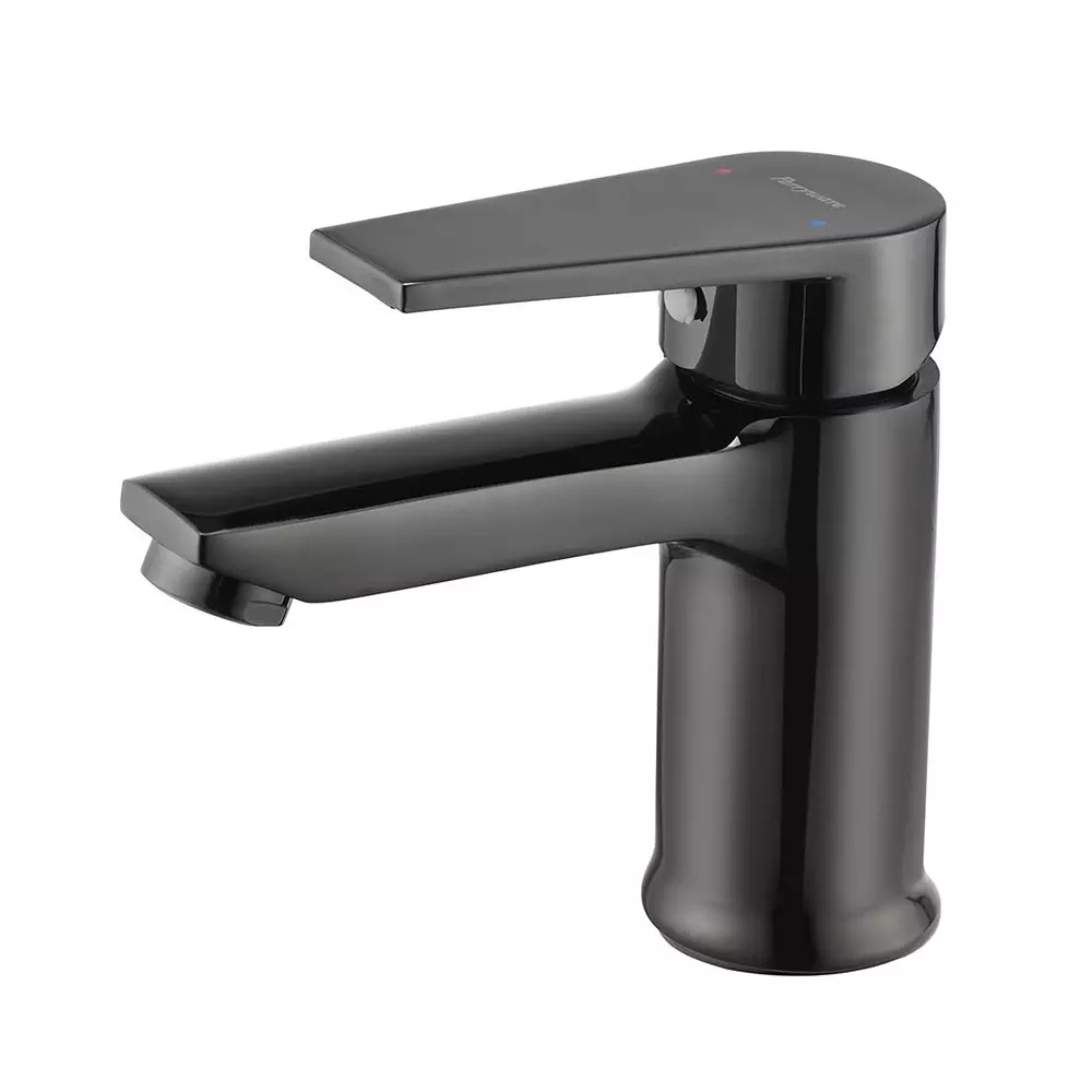 Parryware Single Lever Basin Mixer Praseo Shiny Black Chrome Finish, G5814A5 Parryware Single Lever Basin Mixer Praseo Shiny Black Chrome Finish, G5814A5