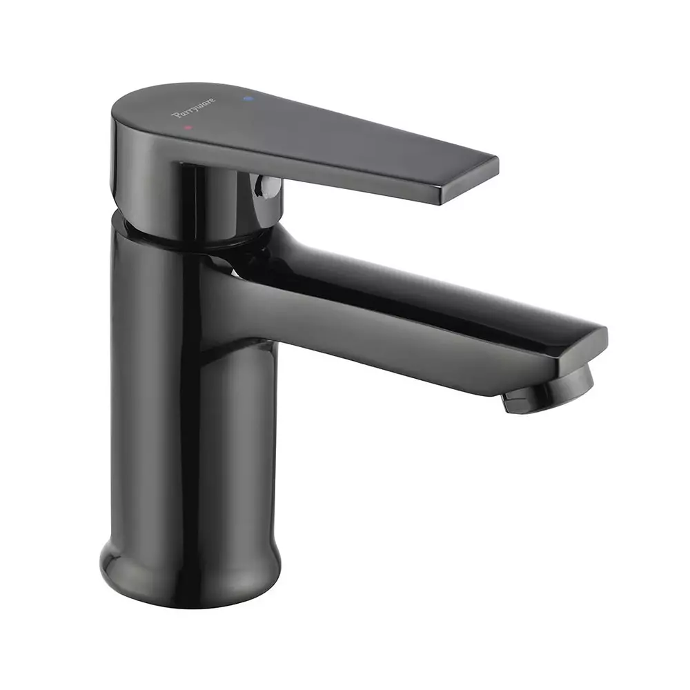 Buy parryware-single-lever-basin-mixer-praseo-shiny-black-chrome-finish-g5814a5 Parryware Single Lever Basin Mixer Praseo Shiny Black Chrome Finish, G5814A5