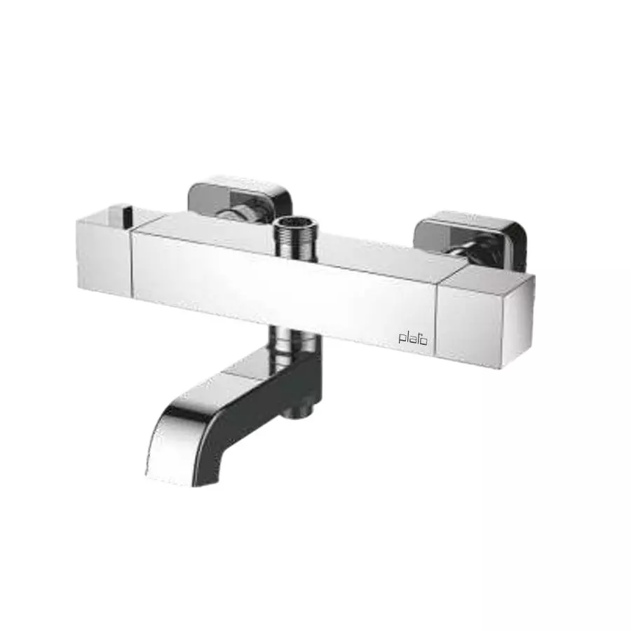 PLATO LANZO PREMIUM Thermostatic 3-in-1 Wall Mixer Silver, LN 115 PLATO LANZO PREMIUM Thermostatic 3-in-1 Wall Mixer Silver, LN 115