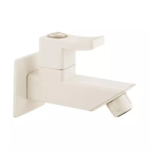 TRIJAL Guppy Bib Cock With Flange Ivory 15 mm Thread & 20 mm Spindle, GUP-100 (Pack of 24) TRIJAL Guppy Bib Cock With Flange Ivory 15 mm Thread & 20 mm Spindle, GUP-100 (Pack of 24)