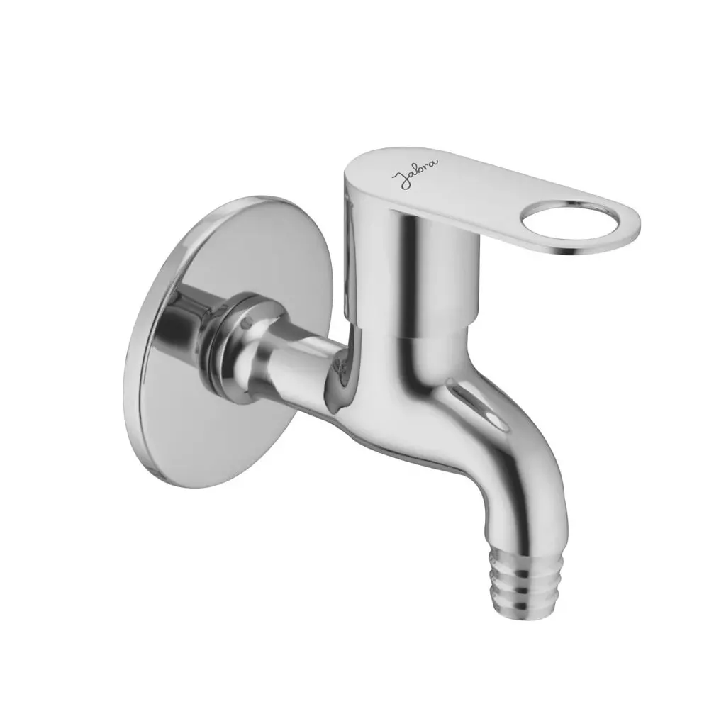 Jabra Nozzle Bib Cock Oreo Series Brass Chrome Finish Wall Mount Silver Jabra Nozzle Bib Cock Oreo Series Brass Chrome Finish Wall Mount Silver