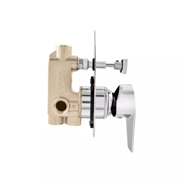 Best cera-valentina-single-lever-wall-mount-5-way-concealed-diverter-exposed-part-f1013711 CERA Valentina Single Lever Wall Mount 5 Way Concealed Diverter Exposed Part, F1013711