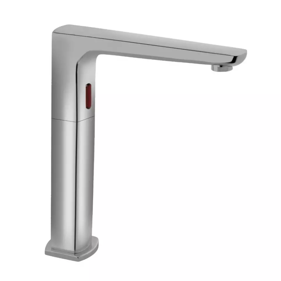 Jaquar Battery Operated Basin Sensor Tap Chrome Finish, SNR-35017PM Jaquar Battery Operated Basin Sensor Tap Chrome Finish, SNR-35017PM