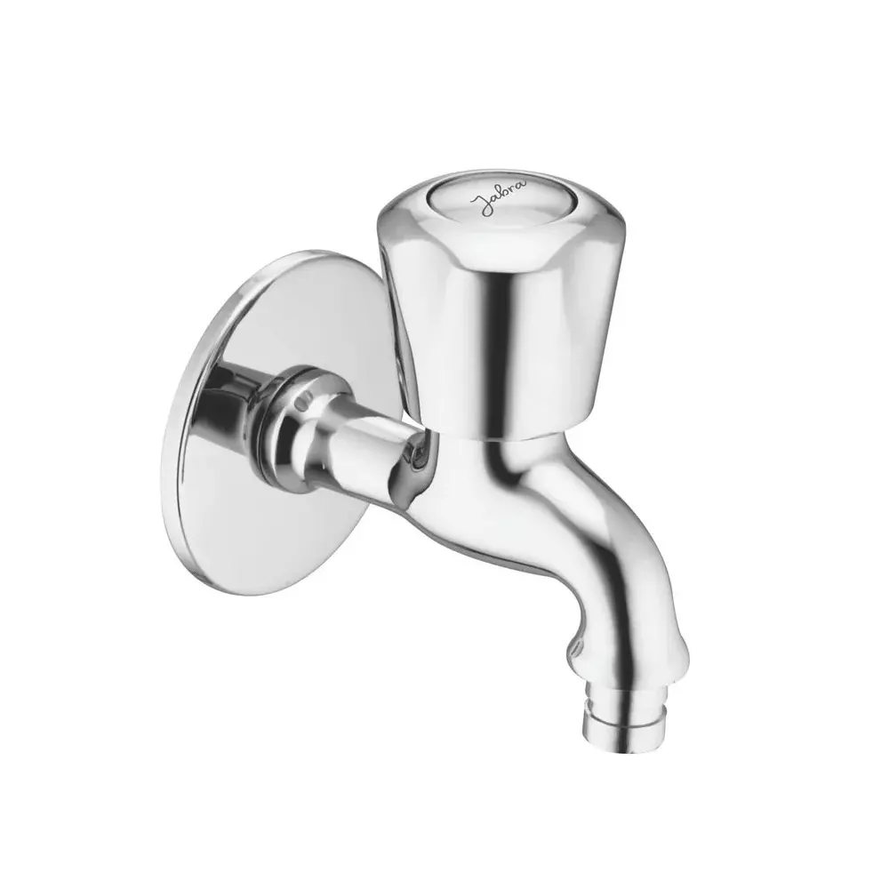 Jabra Washing Bib Cock Sleek Series Brass Chrome Finish Wall Mount Silver Jabra Washing Bib Cock Sleek Series Brass Chrome Finish Wall Mount Silver