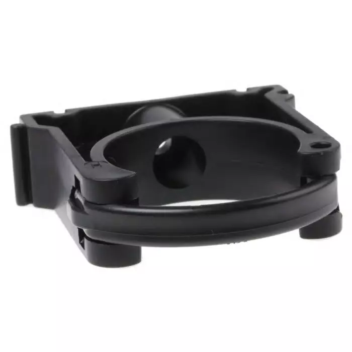Buy 167061090-georg-fischer-georg-fischer-pp-black-saddle-clamp-22mm-x-7mm-627-3692-rs Georg Saddle Clamp Fischer PP Black 22 mmx 7 mm, 167061090 (Pack of 10)