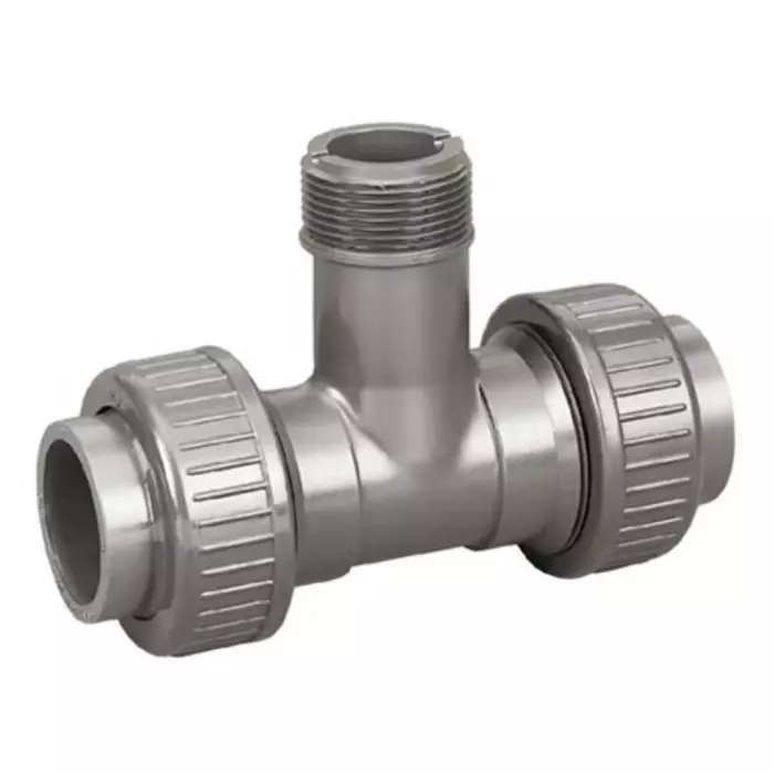 Georg Coupler Fischer Plastic Pipe Fitting Tee Coupler, 721310338 Georg Coupler Fischer Plastic Pipe Fitting Tee Coupler, 721310338