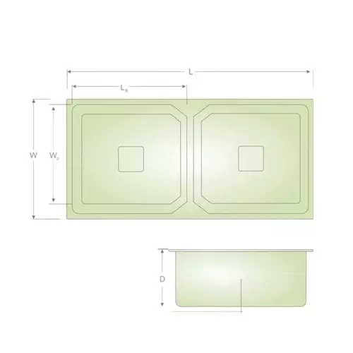 Best lipka-kitchen-sink-1128x500x230-mm-matte-finish-stainless-steel-double-bowl-qzdb03-sg LIPKA Kitchen Sink 1128x500x230 mm Matte Finish Stainless Steel Double Bowl, QZDB03-SG