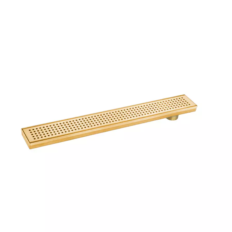 PLATO BOXE Extra Heavy Shower Drainer 100x600 mm Rose Gold Finish with Brass Coupler, 9533 PLATO BOXE Extra Heavy Shower Drainer 100x600 mm Rose Gold Finish with Brass Coupler, 9533