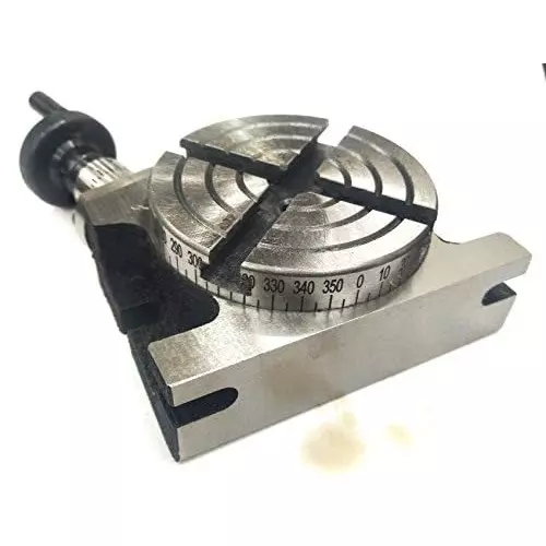 Buy assorts-rotary-table-b06vyhh5kb Assorts Cast Iron & Tool Steel Rotary Table 75 mm (4 Inch) 4 Slots