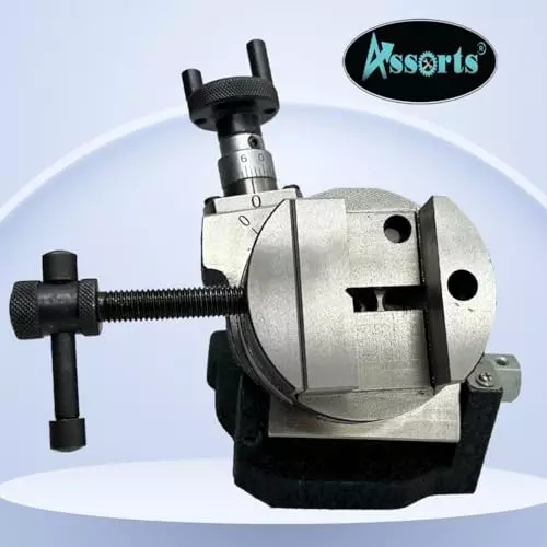 Offer assorts-tilting-rotary-table-b0dl5kk2bv Assorts Tilting Rotary Table 80 mm (3 Inch) 65 mm Self Centering Chuck 3 Jaws