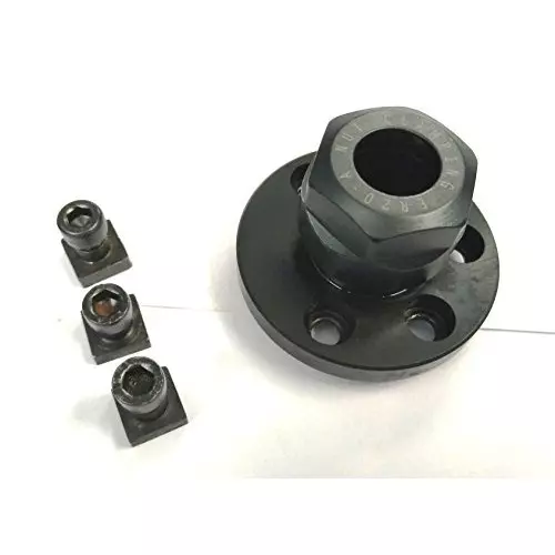 Offer assorts-rotary-table-b0725l82kg Assorts Cast Iron & Tool Steel Rotary Table ER20 Collet Adaptor 80 mm (3 Inch) 3 & 4 Slots