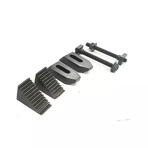 Best assorts-rotary-table-b07d8361nx Assorts Quality Precision Rotary Table 100 mm (4 Inch) with M6 Clamp Kit & Small Chuck (with 70 mm 4 Jaw Independent Chuck)