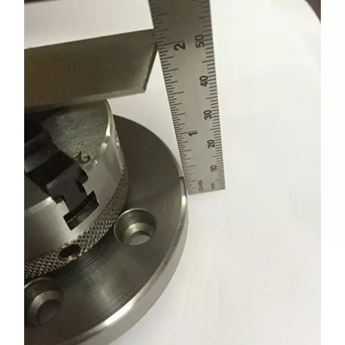 Best assorts-rotary-table-b07chp9nvr Assorts Rotary Table Alloy Steel 100 mm (4 Inch) 50 mm Independent Chuck 50 mm 4 Jaw