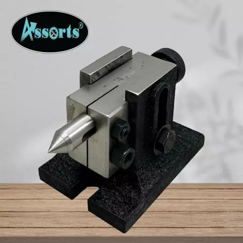 Shop assorts-single-bolt-small-tailstock-b0cgpvz5yy Assorts Single Bolt Small Tailstock Cast Iron & Steel for 3 & 4 Inch Rotary Table