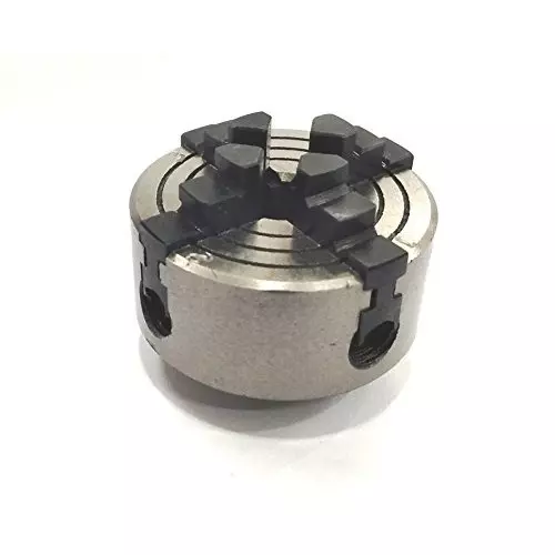 Order assorts-rotary-table-b07d5xp7n1 Assorts Precision Rotary Table 100 mm (4 Inch) with Tailstock & Small Chuck & Fixing T Nut Bolts (with 50 mm 4 Jaw Self Centering Chuck)