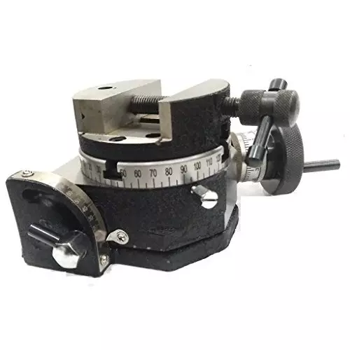 Buy assorts-tilting-milling-indexing-rotary-table-b07dlkjvws Assorts Quality Precision Tilting Milling Indexing Rotary Table 100 mm (4 Inch) with Round Vice