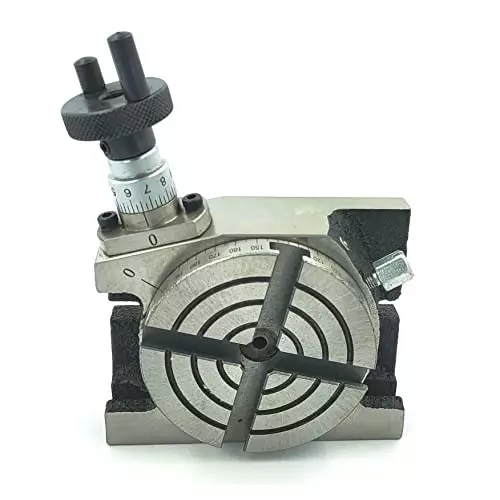 Shop assorts-rotary-table-b06xj3d53f Assorts Cast Iron & Tool Steel Rotary Table 75 mm (3 Inch) 4 Slots M6