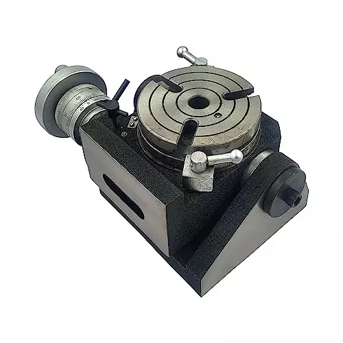 Buy assorts-hv4-rigid-precision-tilting-rotary-milling-indexing-table-tool-steel-3-slots-110-mm-dia-2mt-bore-175x45-mm-base Assorts HV4 Rigid-Precision Tilting Rotary Milling Indexing Table Tool Steel 3 Slots 110 mm Dia 2MT Bore 175x45 mm Base