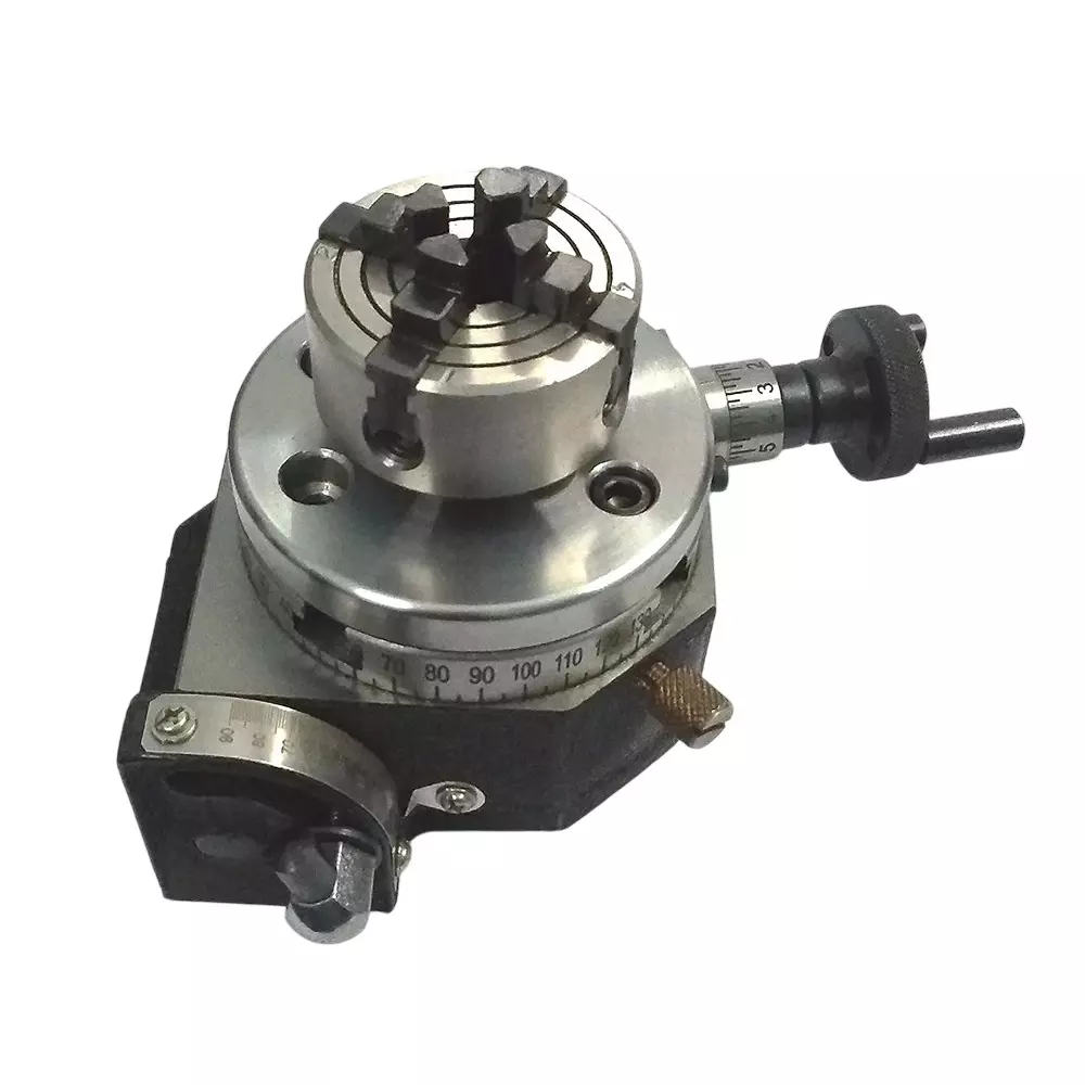 Assorts Tilting Rotary Table 75 mm (3 Inch) 50 mm Independent Chuck 4 Jaws Assorts Tilting Rotary Table 75 mm (3 Inch) 50 mm Independent Chuck 4 Jaws