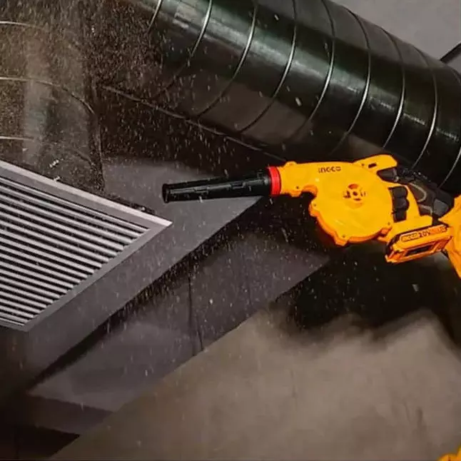 Buy ingco-cordless-blower-20-v-18000-rpm-no-load-speed-and-27-mmin-max-air-volume-cabli20781-with-battery-charger Ingco Cordless Blower 20 V, 18000 RPM No Load Speed and 2.7 m³/min Max. Air Volume, CABLI20781 (With Battery & Charger)