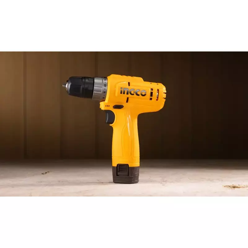 Best ingco-cordless-drill-12-v-10-mm-chuck-size-and-750-rpm-no-load-speed-cdli12456-with-battery-without-charger Ingco Cordless Drill 12 V, 10 mm Chuck Size and 750 RPM No Load Speed, CDLI12456 (With Battery, Without Charger)