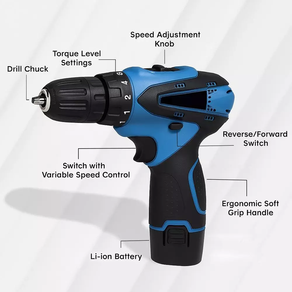 Offer powerhouse-cordless-drill-screwdriver-kit-10-mm-keyless-chuck-1300-rpm-15-amp-phs12 Powerhouse Cordless Drill Screwdriver Kit 10 mm Keyless Chuck 1300 RPM, 1.5 Amp, PHS12