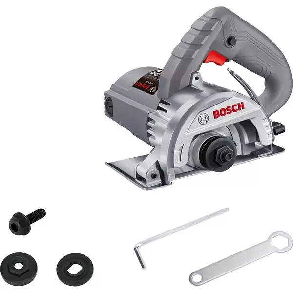 Bosch Marble Cutter 1250 W, 13200 RPM No Load Speed and 115 mm Wheel Diameter, DC 125 (Without Disc) Bosch Marble Cutter 1250 W, 13200 RPM No Load Speed and 115 mm Wheel Diameter, DC 125 (Without Disc)