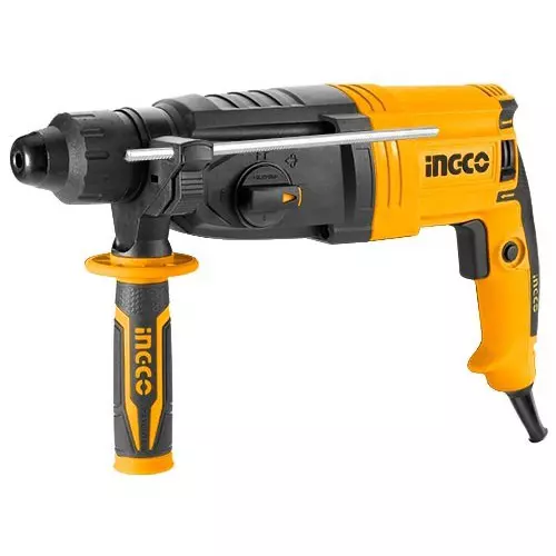 Ingco Rotary Hammer, 0-1050 RPM No Load Speed and 0-4670 BPM Impact Rate, RGH9528 (With 3 Drills, 2 Chisels & Other Accessories) Ingco Rotary Hammer, 0-1050 RPM No Load Speed and 0-4670 BPM Impact Rate, RGH9528 (With 3 Drills, 2 Chisels & Other Accessories)